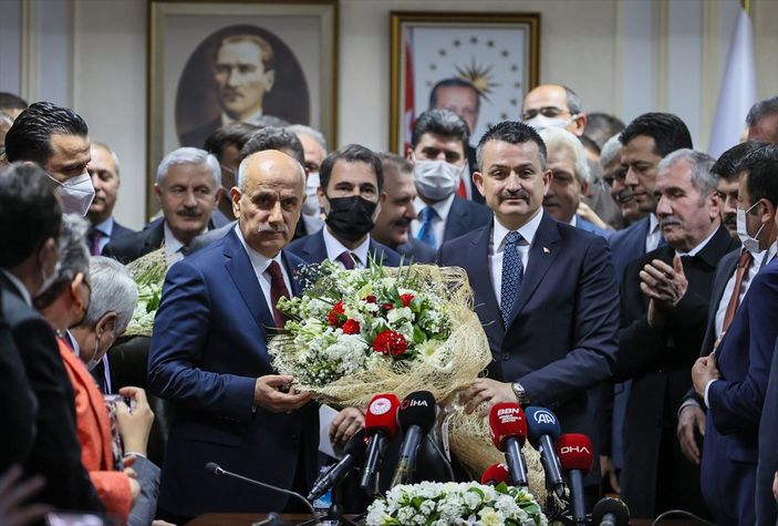 Tarım Bakanlığı'nda devir teslim töreni