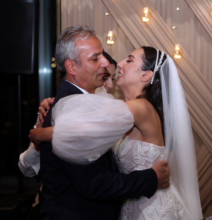 Fenerbahçe camiası, İsmail Kartal'ın kızının düğününde buluştu