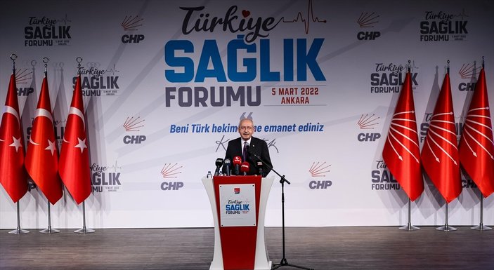 Kemal Kılıçdaroğlu, partisinin sağlık çalıştayında konuştu