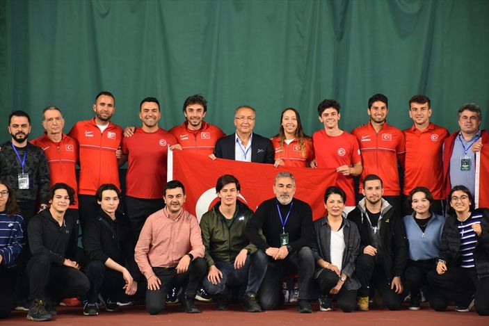 a A Milli Erkek Tenis Takımı'ndan tarihi başarı