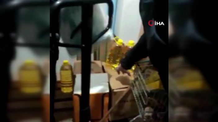 i Yağ stoklayan marketlere gece baskını