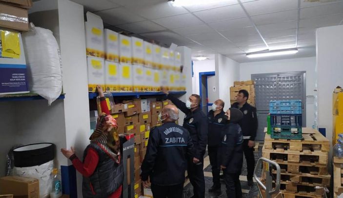 İ Yağ stoklayan marketlere gece baskını