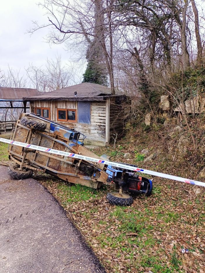 İ Ordu'da patpat aracı devrildi: 1 ölü 2 yaralı