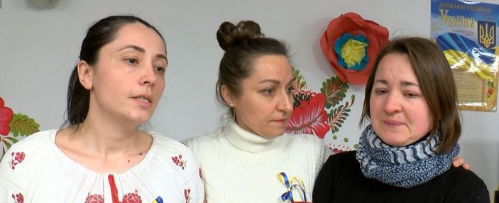 Ukraynalı annenin, sığınaktan gönderdiği video ağlattı