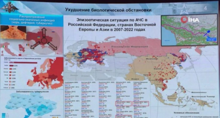 Rusya: Ukrayna ve ABD, Biyolojik Silahlar Sözleşmesi’ni ihlal etti