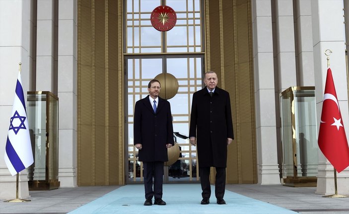 İsrail Cumhurbaşkanı Herzog'un Türkiye ziyareti
