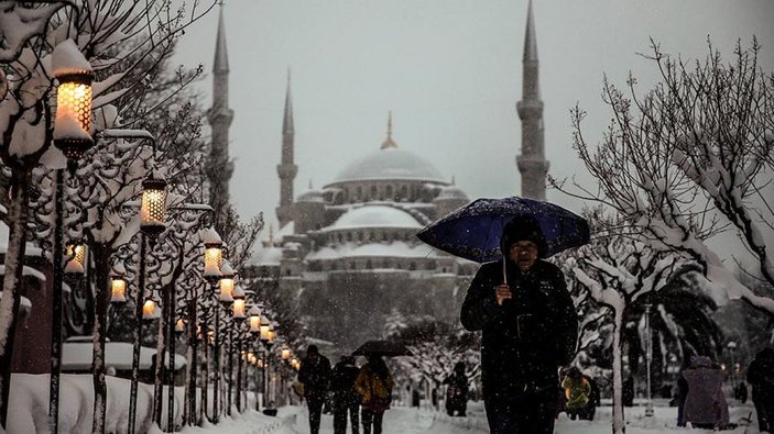 İstanbul’a kuvvetli kar geliyor