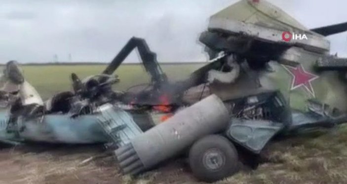 Ukrayna, Mıkolayiv’de Rus savaş helikopteri düşürdü