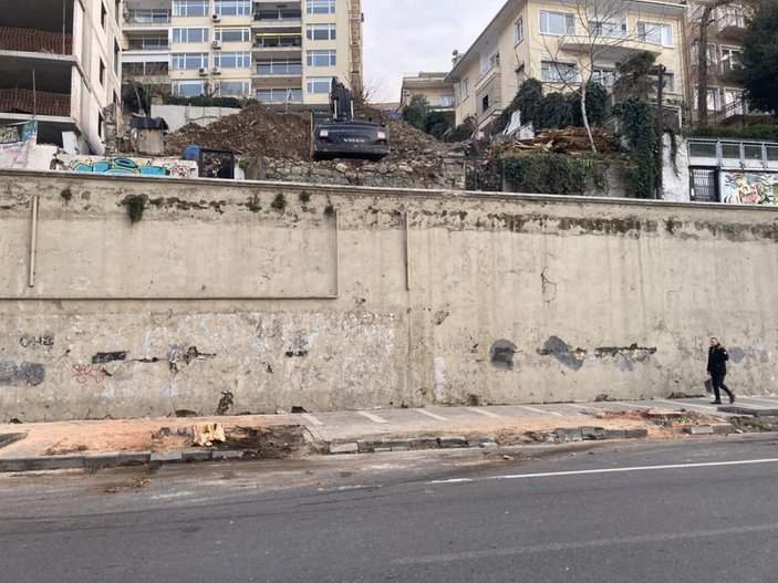 İBB, Beşiktaş'ta 112 çınar ağacını kesti