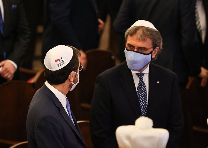 İsrail Cumhurbaşkanı Herzog, İstanbul'da dua törenine katıldı