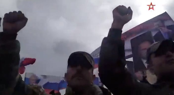 Esad rejimi Ukrayna'da savaşacak gönüllü askerlerin videosunu paylaştı