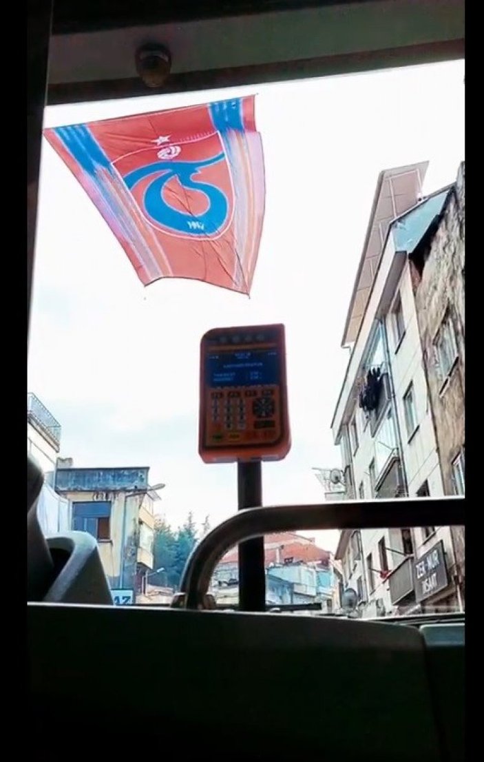 Trabzon’da otobüste her kart basımında, ‘o sene bu sene’ sesi duyuldu