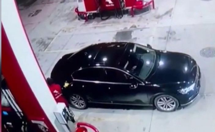 d İstanbul'da yakıt alan sürücü ödeme yapmadan kaçtı