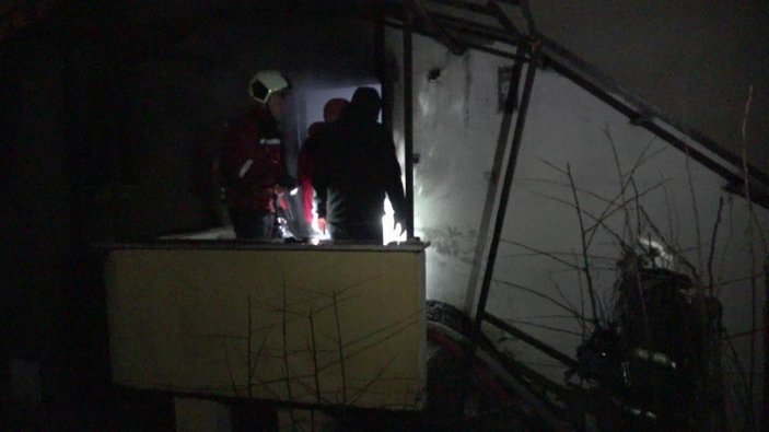 Zonguldak'ta 4 kişilik ailenin yaşadığı evde yangın