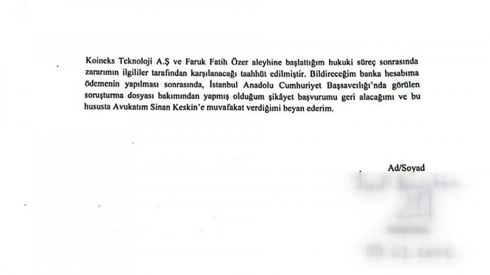 Firari Faruk Fatih Özer, 8 mağdura 2 milyon lira gönderdi
