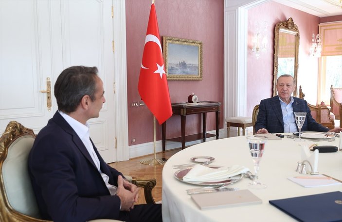 Erdoğan - Miçotakis görüşmesi Yunanistan basınında