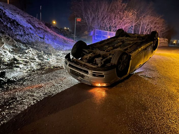 Elazığ’da kaza: 1 ölü, 3 yaralı