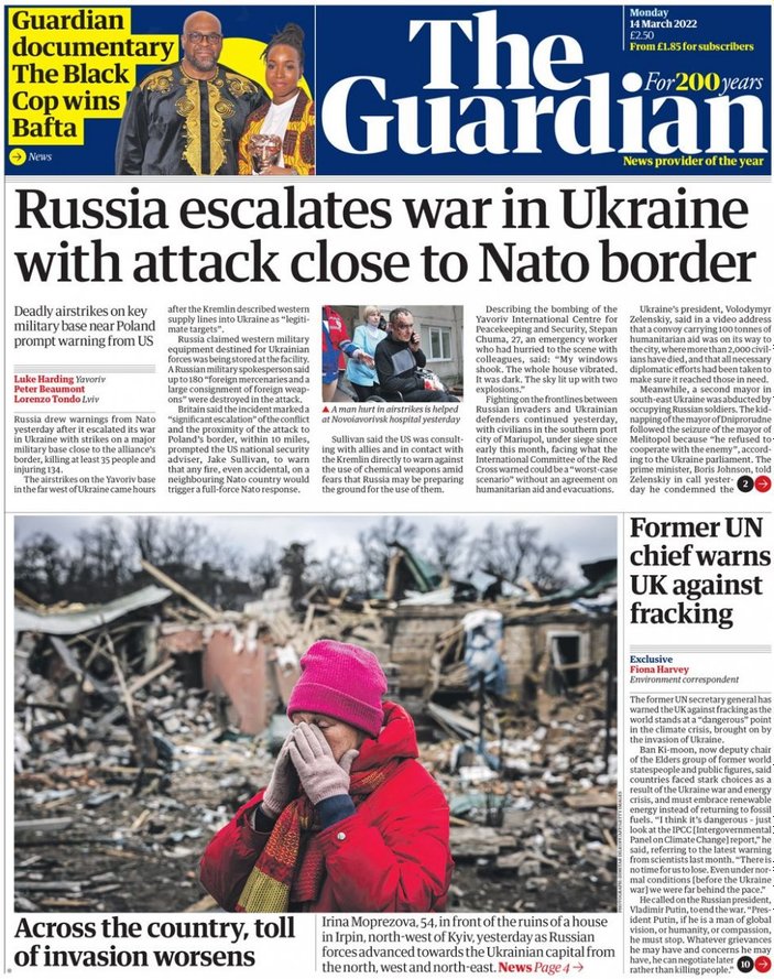 Rusya'nın Lviv'e saldırısı dünyada yankılandı: Savaş, NATO'nun kapısında