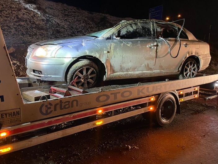 Elazığ’da kaza: 1 ölü, 3 yaralı