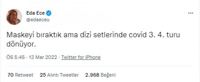 Yasak Elma yayın akışından kaldırıldı! Ede Ece'nin paylaşımı hayranlarını üzdü