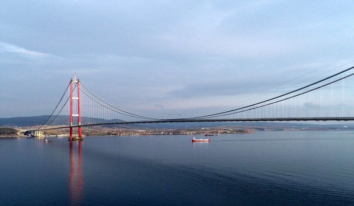 a 1915 Çanakkale Köprüsü için geri sayım başladı