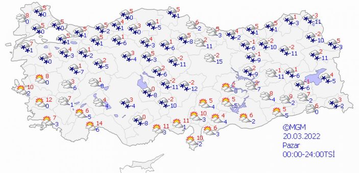 İstanbul'a yeniden kar geliyor