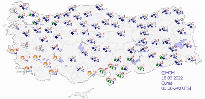 İstanbul'a yeniden kar geliyor