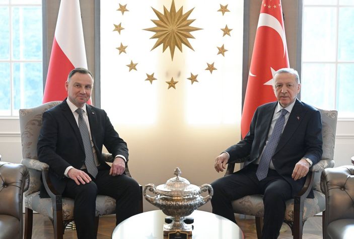 Cumhurbaşkanı Erdoğan, Polonyalı mevkidaşı Duda ile görüştü