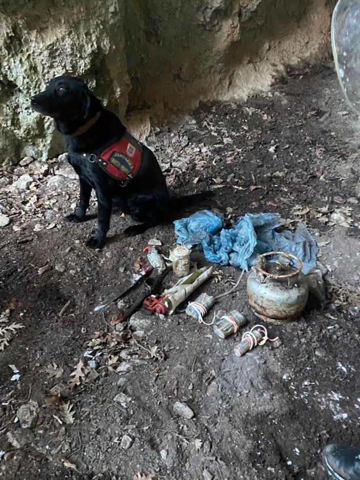 d Hatay'da, PKK'ya ait mühimmat ele geçirildi