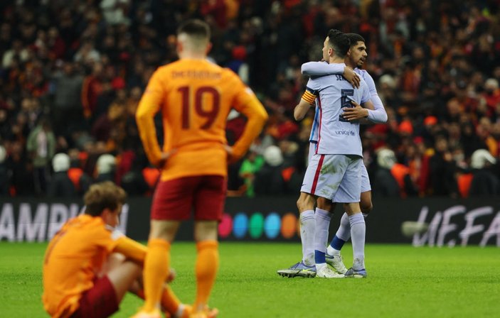 Galatasaray, Barcelona'ya mağlup oldu