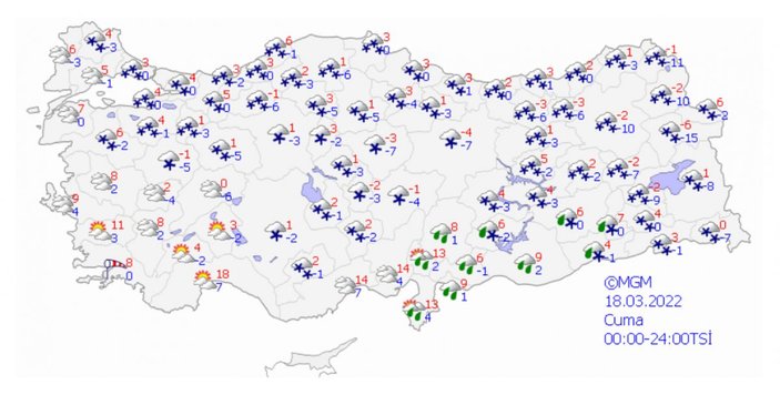 Meteoroloji'den kuvvetli ve yoğun kar uyarısı