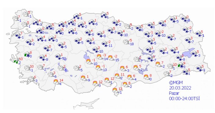 Meteoroloji'den kuvvetli ve yoğun kar uyarısı