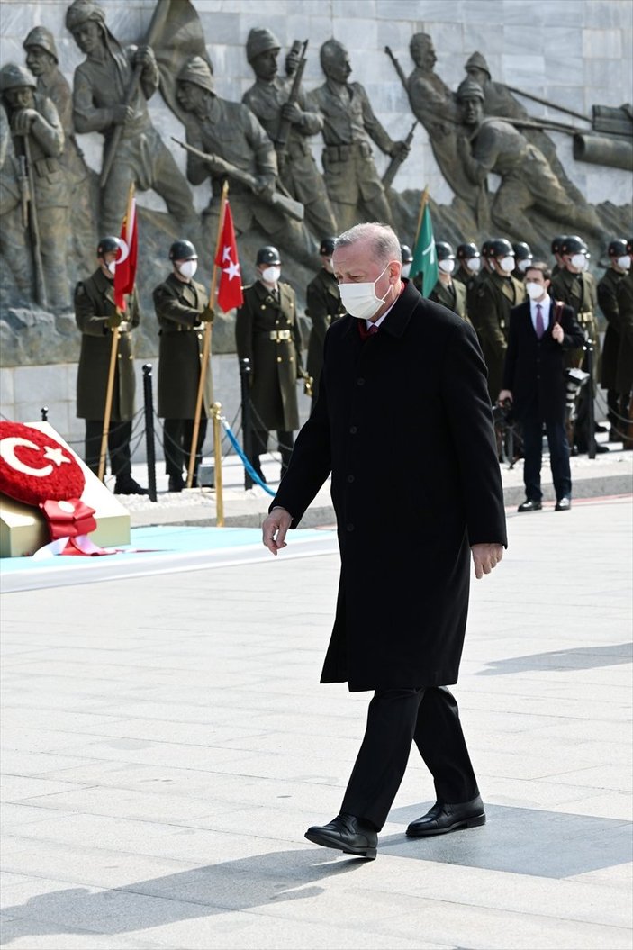 Cumhurbaşkanı Erdoğan, Çanakkale Şehitleri'ni Anma Töreni'ne katıldı