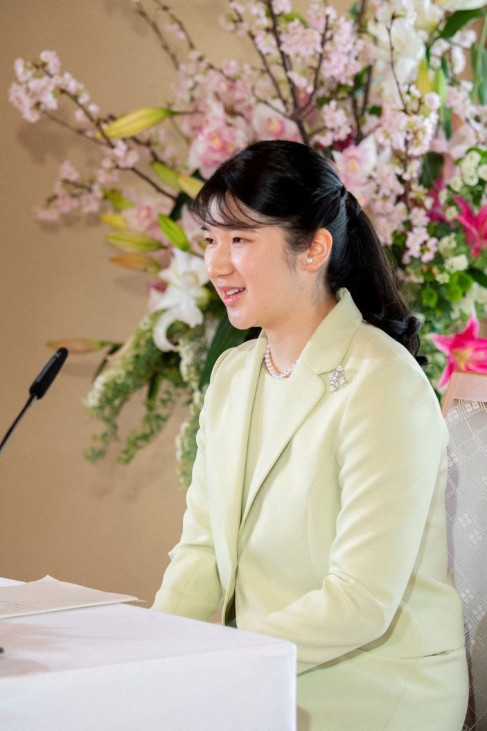 Japon Prenses Aiko, gelecekle ilgili konuştu