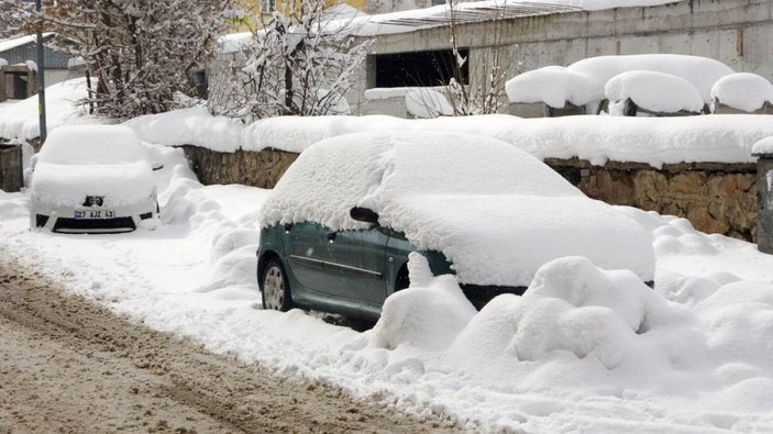 Muş'ta günlerdir etkisini sürdüren kar yağışı 113 köy yolunu ulaşıma kapattı