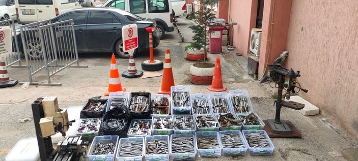 Kocaeli'de 15 silah kaçakçısı tutuklandı