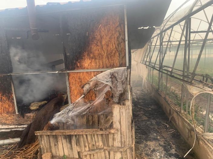 Muğla'da barakada çıkan yangında Suriyeli bir çocuk öldü