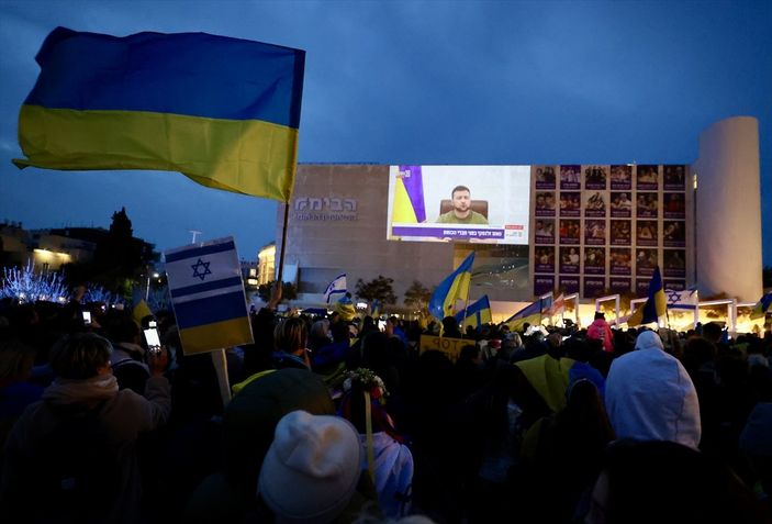 Zelensky, İsrail parlamentosundan yardım istedi