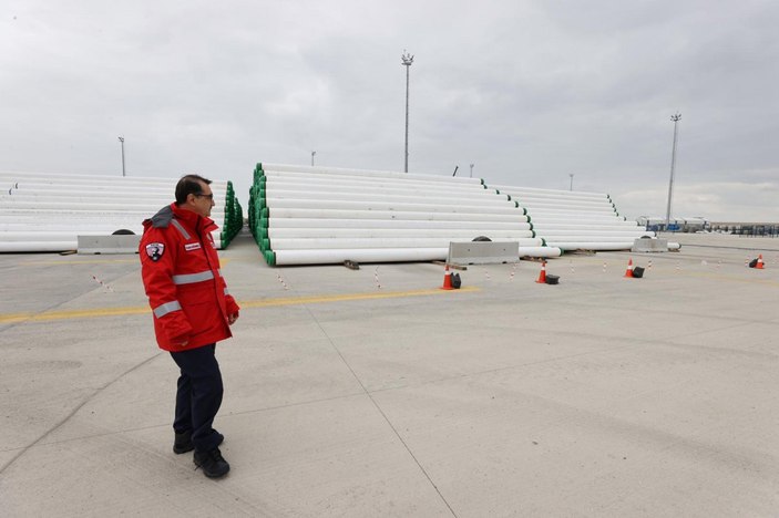 Fatih Dönmez, Filyos Doğal Gaz İşleme Tesisleri'nde incelemede bulundu