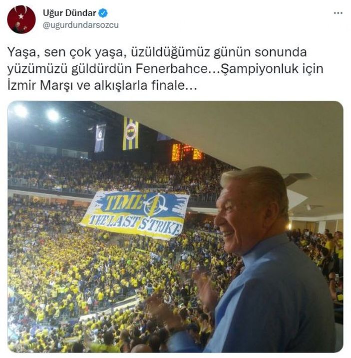 Uğur Dündar, Yüksek Divan Kurulu başkanlığına aday olacak