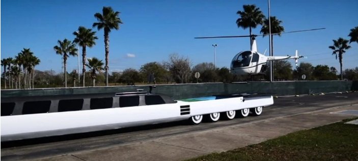 Dünyanın en uzun aracı artık 30,54 metre boyunda
