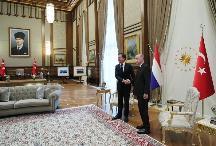 Hollanda Başbakanı Rutte, Ankara'da