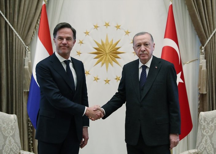 Hollanda Başbakanı Rutte, Ankara'da