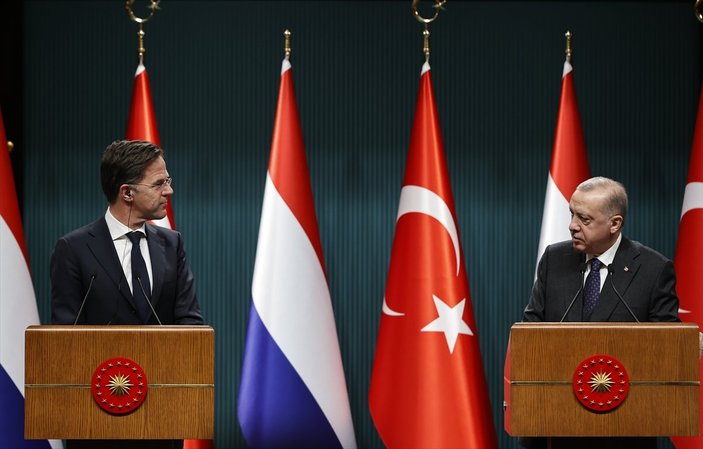 Erdoğan-Rutte görüşmesi Hollanda basınında