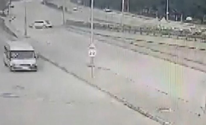 Gaziantep'te ölümlü kaza kamerada