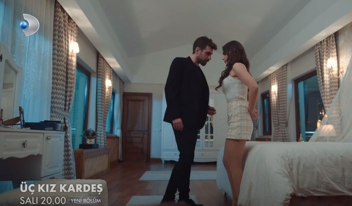 Üç Kız Kardeş 6. bölüm fragmanı: Türkan, Somer'i yatak odasına kilitledi!