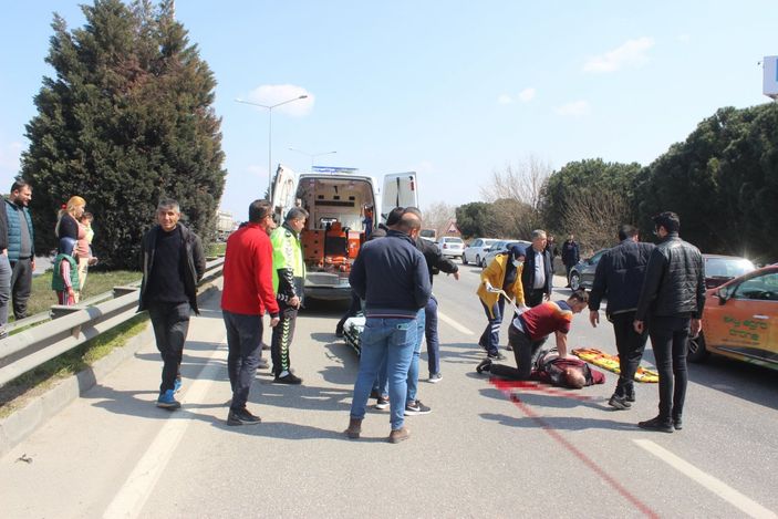 i Manisa’da otomobilin çarptığı bisiklet öldü