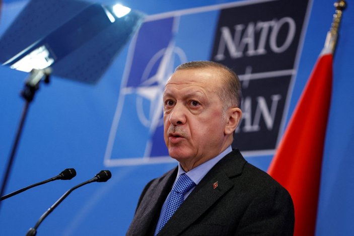 Cumhurbaşkanı Erdoğan, NATO müttefikleri arasındaki ambargolara değindi