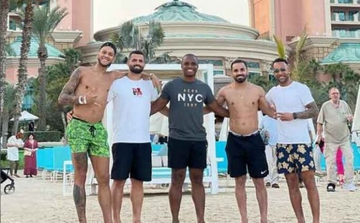 Beşiktaş'ın Brezilyalı futbolcuları tatilde