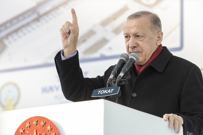 Cumhurbaşkanı Erdoğan'ın Tokat Havalimanı açılışı konuşması
